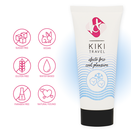 KIK TRAVEL - GEL DESLIZANTE EFECTO FRO INTENSIFICADOR 50 ML