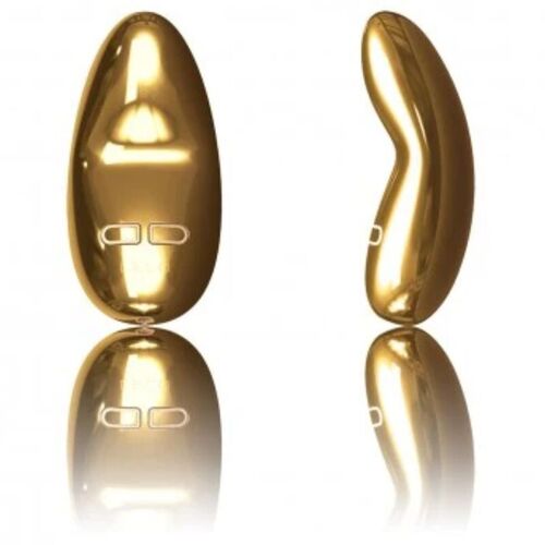 LELO - YVA MASTURBADOR CON VIBRACIN DE ORO