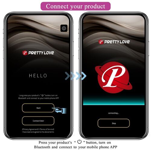 PRETTY LOVE - JEFFERSON PLUG ANAL CONTROLADO POR APP NEGRO