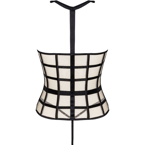 LIVCO CORSETTI FASHION - LAURA LC 20215 CORSET + TANGA S/M