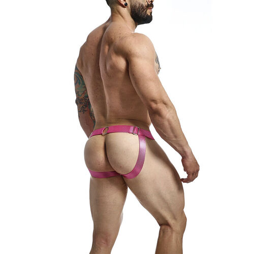 MOB - DNGEON JOCKSTRAP A PRESIÓN ROSA TALLA ÚNICA