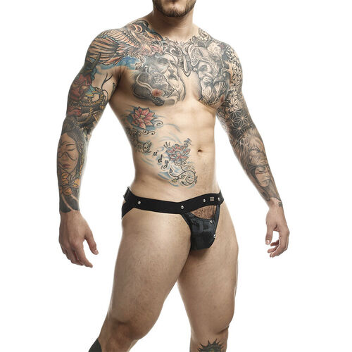 MOB - DNGEON JOCKSTRAP DEPORTISTA GRIS TALLA ÚNICA