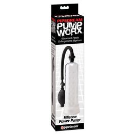 PUMP WORX BOMBA DE ERECCION DE SILICONA TRANSPARENTE