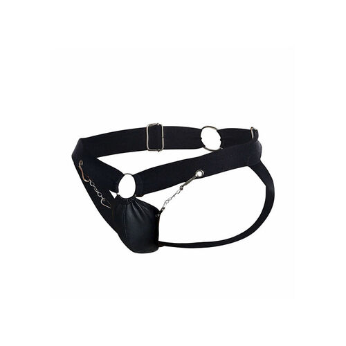 MOB - DNGEON JOCKSTRAP DE CADENA NEGRA TALLA ÚNICA