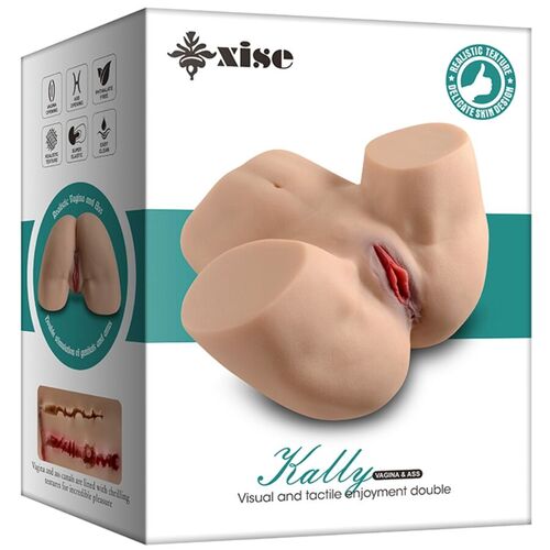 XISE - KALLY MASTURBADOR VAGINA Y ANO REALÍSTICO MULTIPOSICIÓN