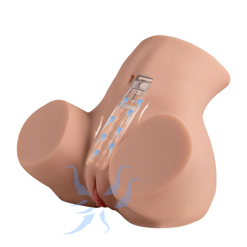 XISE - DANAE THRUSTING MASTUBADOR VAGINA REALÍSTICO CON VIBRACIÓN MULTIPOSICIÓN