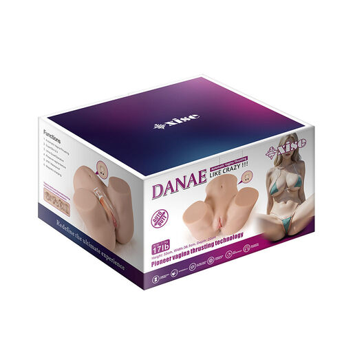XISE - DANAE THRUSTING MASTUBADOR VAGINA REALÍSTICO CON VIBRACIÓN MULTIPOSICIÓN