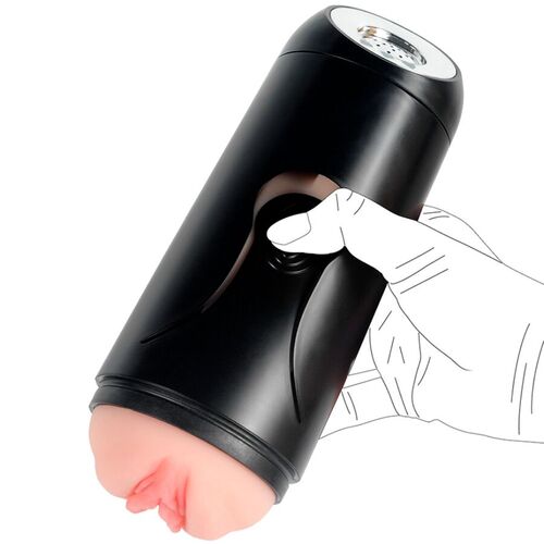 SHEQU - FANNY MASTURBADOR VAGINA CON VIBRACIÓN