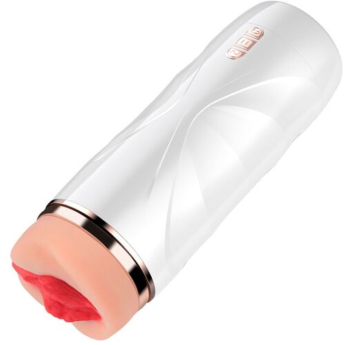 SHEQU - RILEY MASTURBADOR VAGINA CON VIBRACIÓN Y ONDAS ESTIMULADORAS