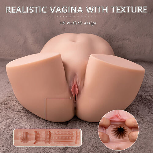 XISE - ETHEL THRUSTING MASTURBADOR VAGINA REALÍSTICO CON VIBRACIÓN MULTIPOSICIÓN