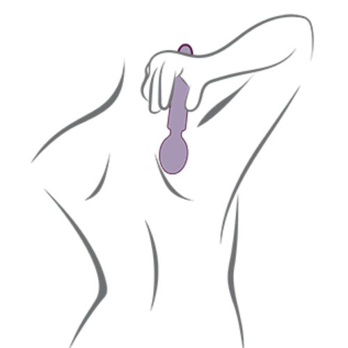 ROCKS- OFF - ORIEL VIBRADOR WAND FLEXIBLE FUCSIA