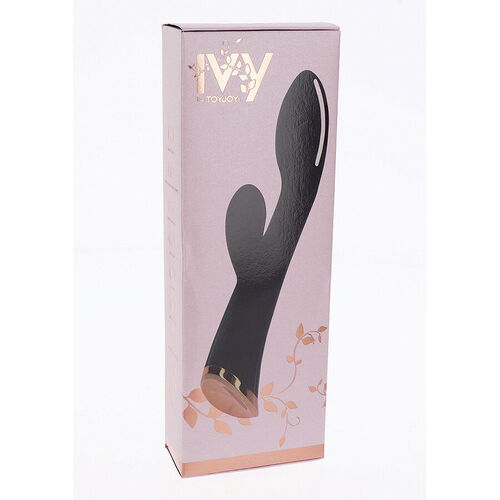 TOYJOY - IVY CASSIA XTRA INTENSE VIBRADOR ESTIMULADOR CLÍTORIS NEGRO