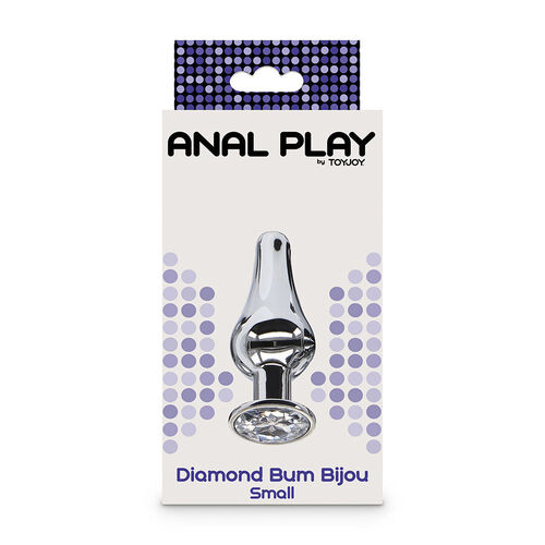 TOYJOY - ANAL PLAY DIAMANTE BUM BIJOU PLUG ANAL PEQUEÑO