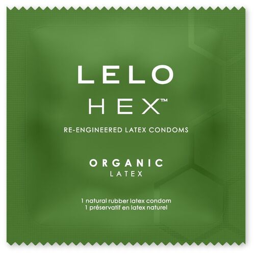 LELO - HEX ORGANIC PRESERVATIVO CAJA 3 UDS