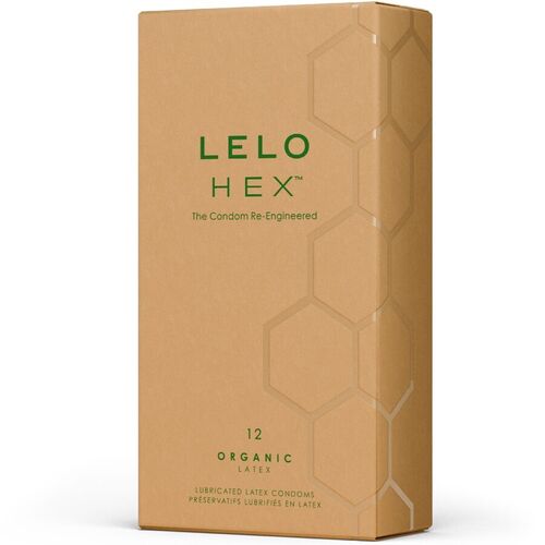 LELO - HEX ORGANIC PRESERVATIVO CAJA 12 UDS