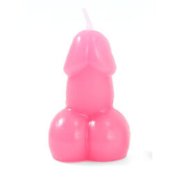 DIABLO PICANTE - VELA CON FORMA DE PENE COLOR FUCSIA