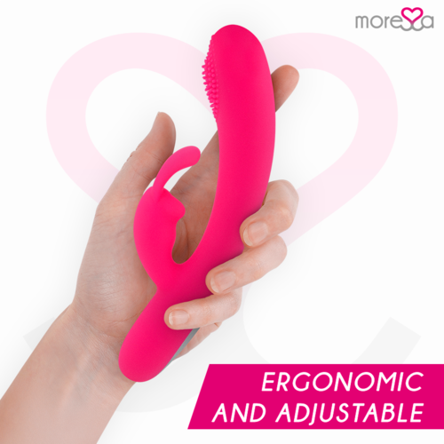 MORESSA - GINO TICKLING VAGINAL PREMIUM SILICONE RECARGABLE