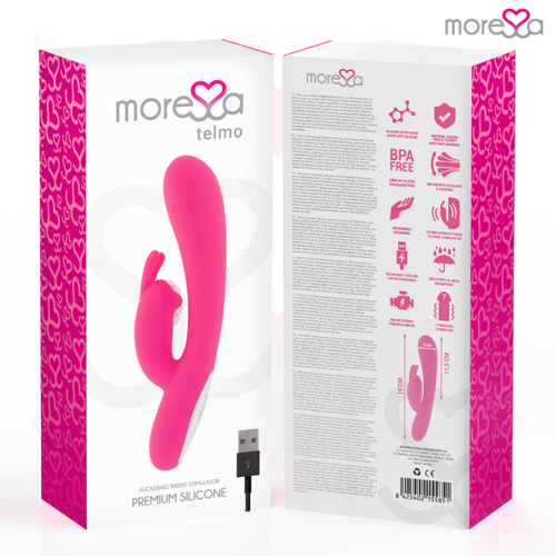 MORESSA - TELMO TICKLING CLITORIAL PREMIUM SILICONE RECARGABLE