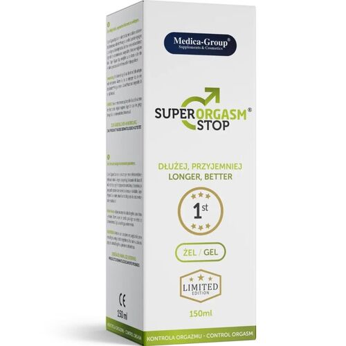 MEDICA GROUP - SÚPER ORGASM STOP GEL ÍNTIMO PARA HOMBRE 150 ML