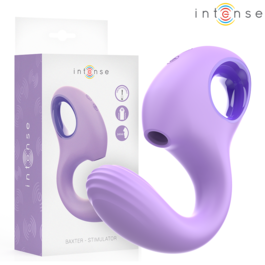 INTENSE - BAXTER VIBRADOR & ESTIMULADOR VIOLETA