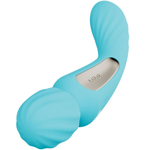 LELO - SWITCH VIBRADOR WANDA ESTIMULACIÓN DOBLE CELESTE