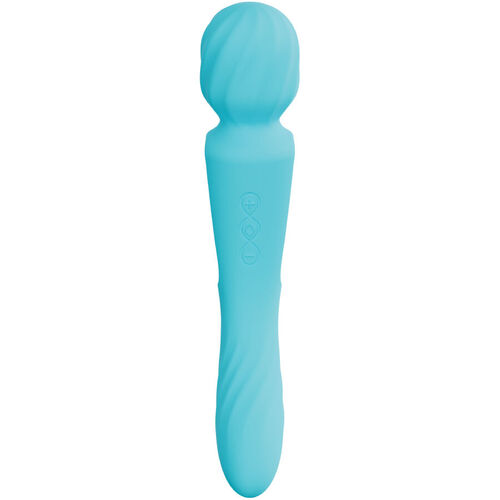 LELO - SWITCH VIBRADOR WANDA ESTIMULACIÓN DOBLE CELESTE