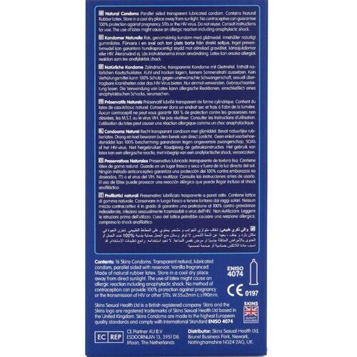 SKINS - NATURAL PRESERVATIVOS PREMIUM PACK 16