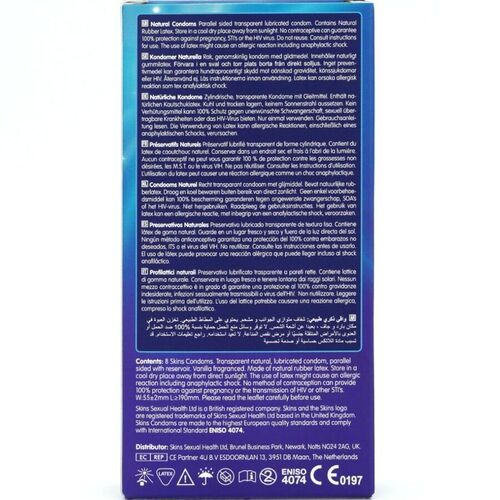 SKINS - NATURAL PRESERVATIVOS PREMIUM PACK 8