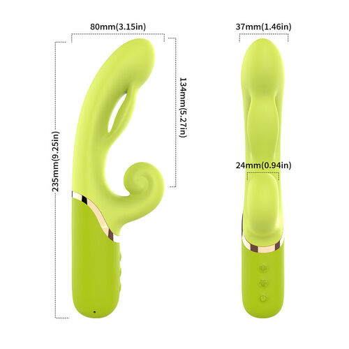 ARMONY - VIBRADOR ESTIMULADOR PUNTO A INFLABLE VERDE