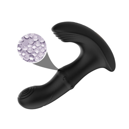 ARMONY - VIBRADOR ANAL PRÓSTATA CONTROL REMOTO NEGRO