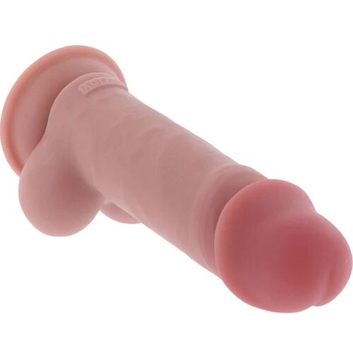 GET REAL - PENE REALÍSTICO DELUXE CON TESTÍCULOS EXTRA GRUESO 17 CM