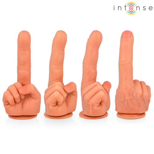 INTENSE - HUBERT ESTIMULADOR PUNTO·G MANO FLEXIBLE 14,2 CM