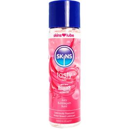 SKINS - TASTY LUBRICANTE BASE DE AGUA CHICLE 130 ML