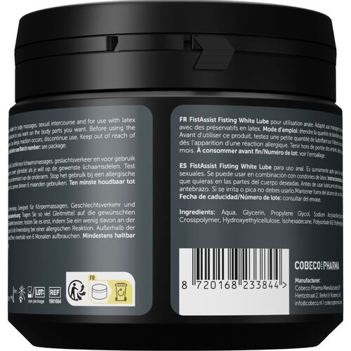 COBECO - FIST ASSIST LUBRICANTE BLANCO EXTRAESPESO 500 ML