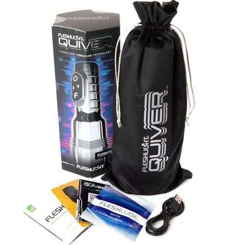FLESHLIGHT - QUIVER MASTURBADOR VIBRATORIO RECARGABLE VAGINA
