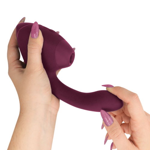 WOMANIZER - DUO NEXT ESTIMULADOR VIBRADOR DUAL CLÍTORIS & PUNTO·G ROSA