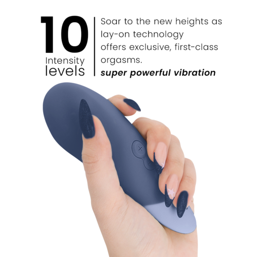 WOMANIZER - VIBE VIBRADOR LAY-ON SILENCIOSO AZUL OSCURO