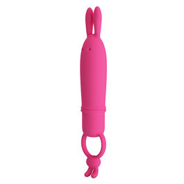 PRETTY LOVE - DELIA VIBRADOR RABBIT CON ANILLO DE SUJECIÓN
