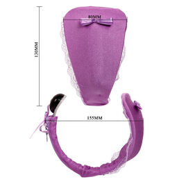 TANGA CON VIBRADOR CON CONTROL REMOTO LILA