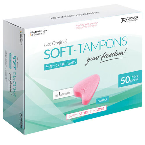 SOFT-TAMPONS TAMPONES ORIGINALES LOVE / 50UDS