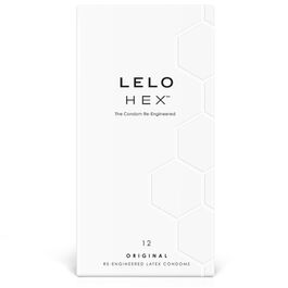 LELO - HEX PRESERVATIVO CAJA 12 UDS