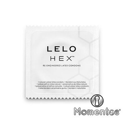 LELO HEX PRESERVATIVO CAJA 3 UDS