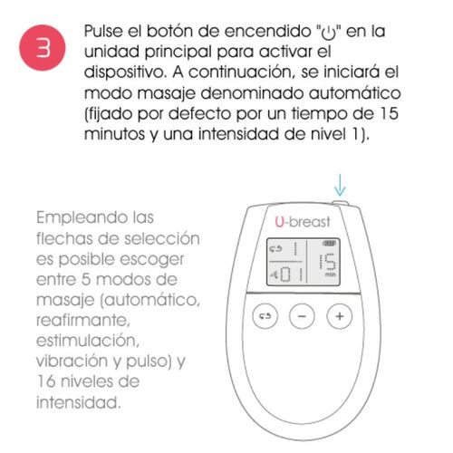 U BREAST AUMENTO PECHOS ELECTROESTIMULACION