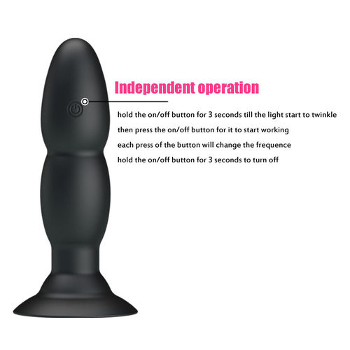 PRETTY LOVE PLUG VIBRADOR Y ROTACIN POR CONTROL REMOTO