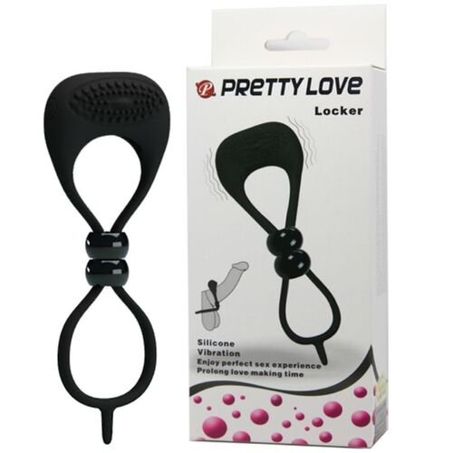 PRETTY LOVE ANILLO DOBLE PARA PENE Y TESTICULOS