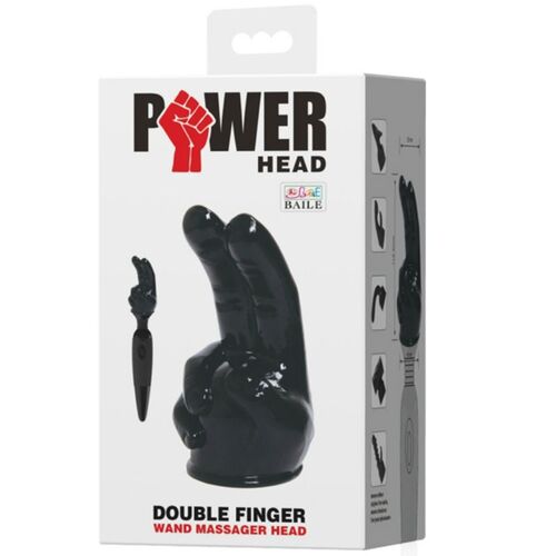 POWER HEAD - CABEZAL INTERCAMBIABLE PARA MASAJEADOR DISEO MANO