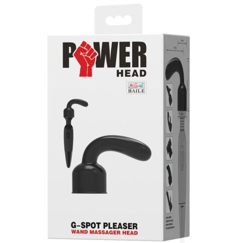 POWER HEAD CABEZAL INTERCAMBIABLE PARA MASAJEADOR - G SPOT PLEASER