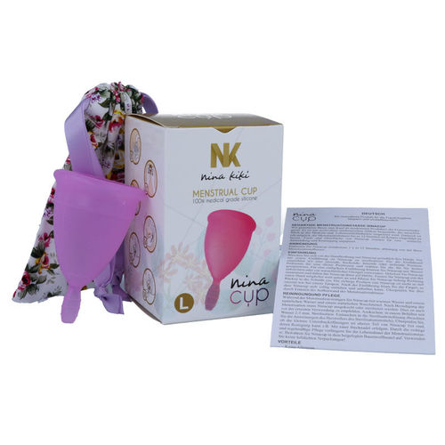 NINA CUP COPA MENSTRUAL TALLA L LILA