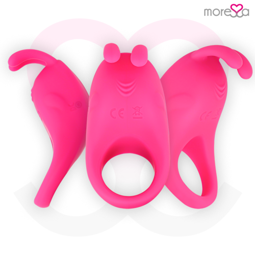MORESSA - BRAD PREMIUM SILICONE RECARGABLE ROSA
