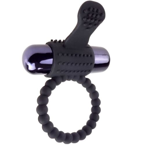 FANTASY C-RING ANILLO VIBRADOR DE SILICONA NEGRO